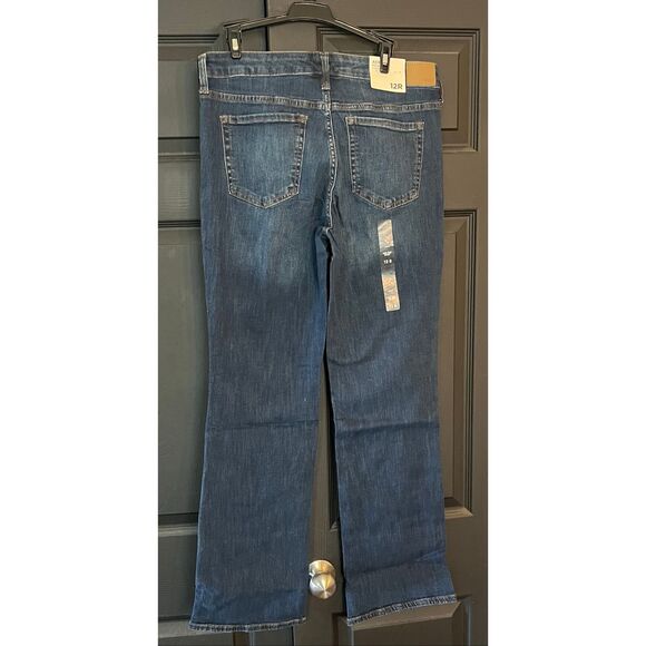 AEROPOSTALE Womens Aero Mid Rise Bootcut Jean-12R - Picture 4 of 7